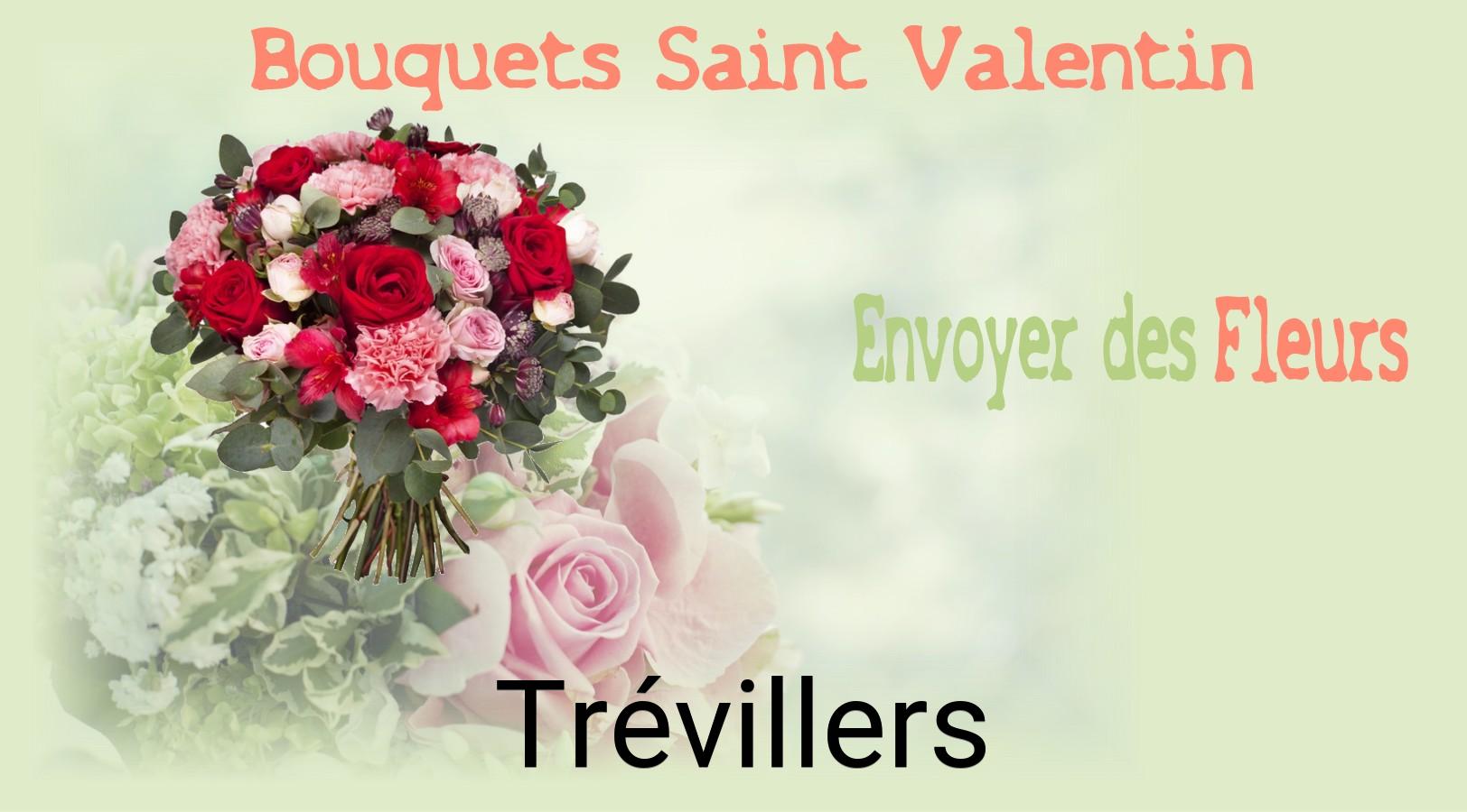 Roses de Saint-Valentin livrées à Trévillers